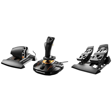 Joystick Thrustmaster T.16000M FCS Flight Pack, 16 buttons, 8-way PoV, Twist rudder, H.E.A.R.T, TWCS