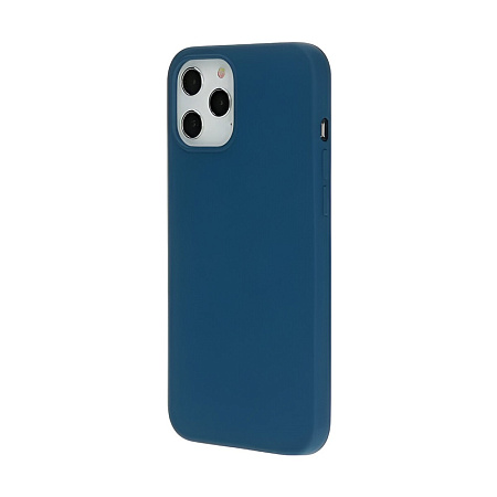 Helmet Case Liquid Silicone iPhone 12 Pro, Blue