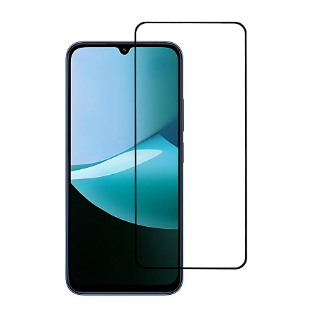 BIVA Tempered Glass 5D Redmi 15C 4G/ Redmi A7 Pro, Black(10pcs)