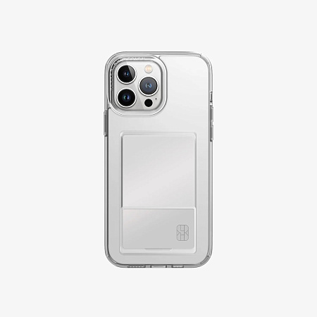 Uniq Case Hybrid Air Fender ID for iPhone 15 Pro Max, Clear