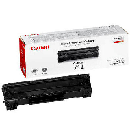 Laser Cartridge Canon 712, black Laser Cartridge Canon 712, black