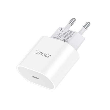 Jokade Wall Charger 1*Type-C 30W Max JB064, White