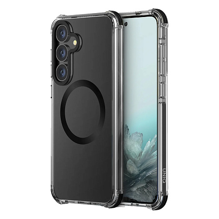 Uniq Case for Samsung S25 Plus Combat Carbon Magclick, Black Uniq Case for Samsung S25 Plus Combat Carbon Magclick, Black