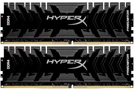 16GB DDR4-4266MHz  Kingston HyperX Predator (Kit of 2x8GB) (HX442C19PB3K2/16), CL19-26-26, 1.4V, Blk