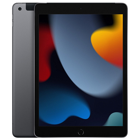 Планшет Apple iPad 10.2" (9th gen) A2604, WiFi + Cellular, 64Гб, Space Grey