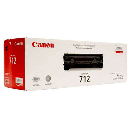 Laser Cartridge Canon 712, black Laser Cartridge Canon 712, black
