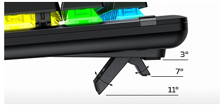 Gaming Keyboard HyperX Alloy Origins, Mechanical, Linear SW, Aluminum, Onboard Memory, Game Mode, RG
