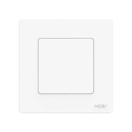 Moes Zigbee Star Ring Smart Push Button Swicth 1 Gang CR2032, White