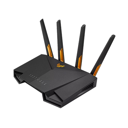 Wi-Fi 6 Dual Band ASUS TUF Gaming Router "TUF-AX3000 V2", 3000Mbps, OFDMA, 4xGbit, 1x2.5Gbit, USB3.0