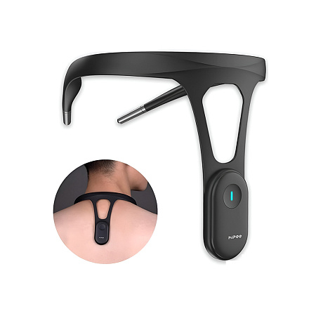 Hipee Smart Posture Corrector High Precision Sensor Real-Time Monitoring, Black