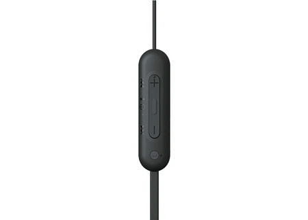 Bluetooth Earphones SONY WI-C100, Black Bluetooth Earphones SONY WI-C100, Black