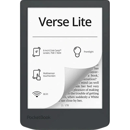 Электронная книга PocketBook 619 Verse Lite, Серый, acer,asus,lenovo,hp,dell,планшеты,чехол для планшета, подставка для ноутбука, зарядка для ноутбука Электронная книга PocketBook 619 Verse Lite, Серый, acer,asus,lenovo,hp,dell,планшеты,чехол для планшета, подставка для ноутбука, зарядка для ноутбука