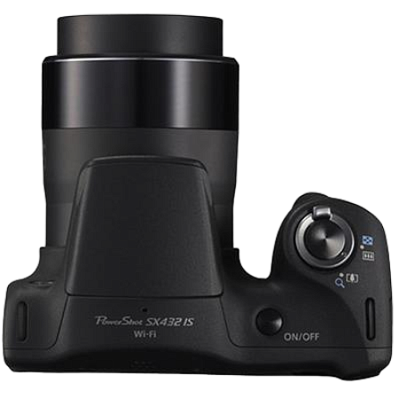 Компактный фотоаппарат Canon PowerShot SX432 IS, Чёрный