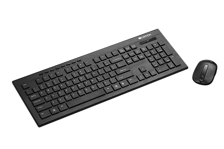 Клавиатура и мышь Canyon SET-W4, Беспроводное, Чёрный