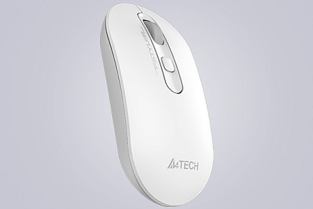 Wireless Mouse A4Tech FG20, 1200-2000 dpi, 4 buttons, 85g, Ambidextrous, 4-Way Wheel, 2xAAA, 2.4Ghz,