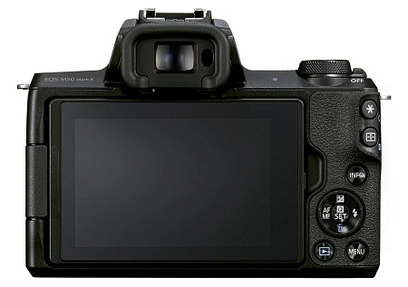 Беззеркальный фотоаппарат Canon EOS M50 Mark II + EF-M 18-150 IS, Чёрный
