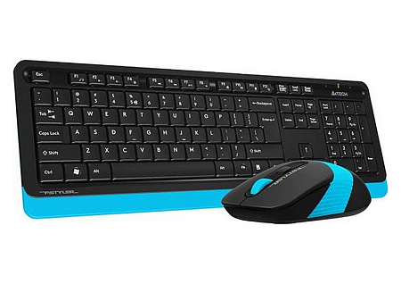 Wireless Keyboard & Mouse A4Tech FG1010, 12 Fn Keys, Laser Engraving, Splash Proof, 1200-2000dpi, 4 Wireless Keyboard & Mouse A4Tech FG1010, 12 Fn Keys, Laser Engraving, Splash Proof, 1200-2000dpi, 4