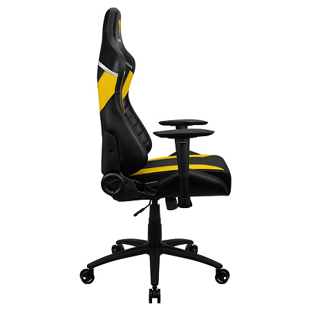 Gaming Chair ThunderX3 TC3 Black/Bumblebee Yellow, User max load up to 150kg / height 165-185cm