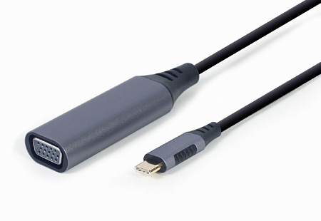 Адаптер Gembird  A-USB3C-VGA-01, USB Type-C to VGA