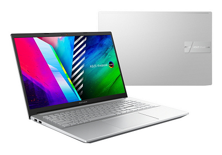 Ноутбук 15,6" ASUS Vivobook Pro 15 OLED M3500QA, Cool Silver, AMD Ryzen 5 5600H, 8Гб/256Гб, Без ОС