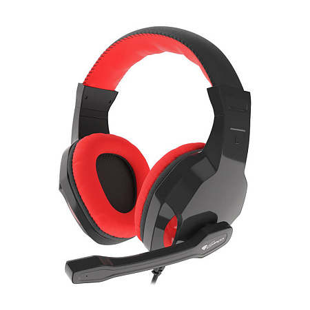 Genesis Headset Argon 110, Stereo, Black-Red Genesis Headset Argon 110, Stereo, Black-Red