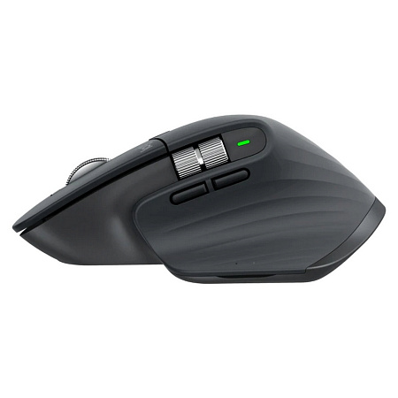 Wireless Mouse Logitech MX Master 3S, 200-8000 dpi, 7 buttons, Ergonomic, 141g, 500mAh, Silent, Bolt