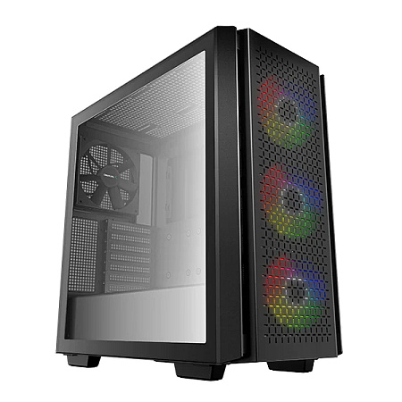 Компьютерный корпус Deepcool CC560, Midi-Tower, ATX PS2 , Белый