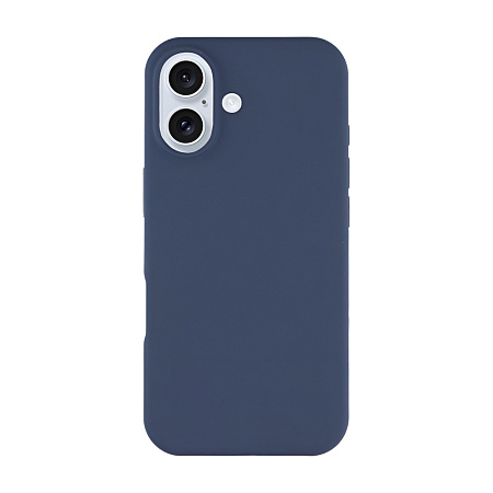 WOO Case Liquid Silicone iPhone 17, Blue WOO Case Liquid Silicone iPhone 17, Blue