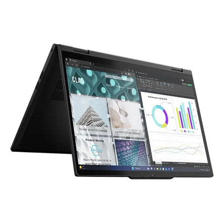 Ноутбук для бизнеса 14" Lenovo ThinkPad T14s 2-in-1 Gen 1, Чёрный, Intel Core Ultra 5 225U, 16Гб/1024Гб, Windows 11 Pro