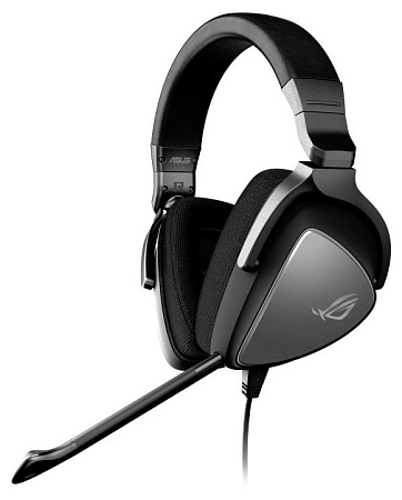 Игровая Гарнитура ASUS ROG Delta Core, Проводной аналоговый, Чёрный