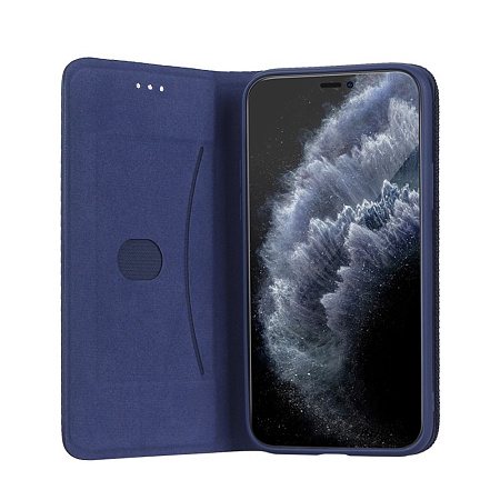 WOO Case Shell Flip Nylon Samsung A56 5G, Blue