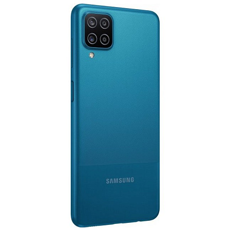 Смартфон Samsung Galaxy A12, 4Гб/64Гб, Синий
