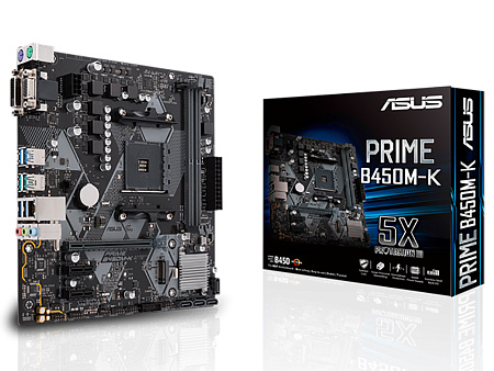 MB AM4 Gigabyte B450M K  mATX
