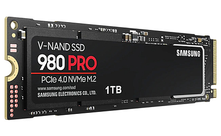.M.2 NVMe SSD 1.0TB Samsung  980 PRO [PCIe 4.0 x4, R/W:7000/5000MB/s, 1000K/1000K IOPS, Elpis, 3DTLC