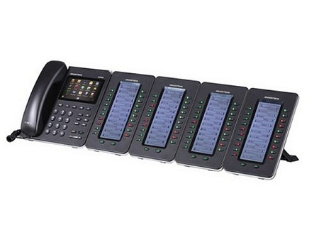 Grandstream GXP2200EXT Extension Module, 20 Buttons, 40 Contacts, Black