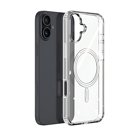 DUX DUCIS Case TPU for iPhone 16 Plus Clin with MagSafe, Clear