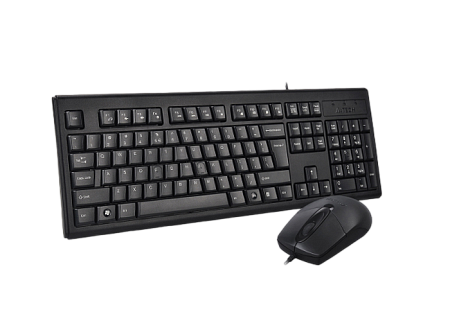 Keyboard & Mouse A4Tech KR-8372, Laser Engraving, Splash Proof, 1000 dpi, 3 buttons,Black, USB Keyboard & Mouse A4Tech KR-8372, Laser Engraving, Splash Proof, 1000 dpi, 3 buttons,Black, USB
