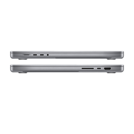 Ноутбук 16,2" Apple MacBook Pro 16 A2485, Космический серый, M1 Pro with 10-core CPU and 16-core GPU, 16ГБ/512Гб, macOS Monterey