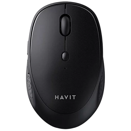 Wireless Mouse Havit MS76GT plus, 1000-1600dpi, 6 buttons, Ambidextrous, 1xAA, 2.4Ghz, Grey/Black