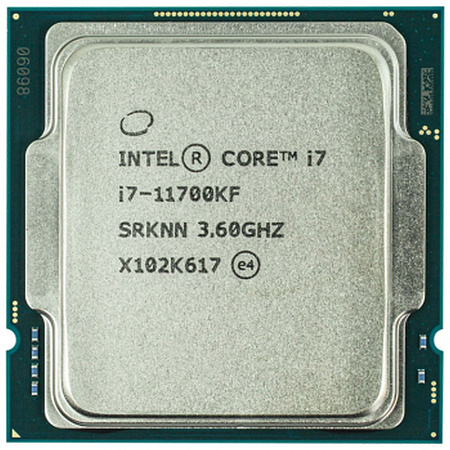 CPU Intel Core i7-11700KF 3.6-5.0GHz (8C/16T,16MB, S1200, 14nm, No Integrated Graphics, 95W) Tray CPU Intel Core i7-11700KF 3.6-5.0GHz (8C/16T,16MB, S1200, 14nm, No Integrated Graphics, 95W) Tray