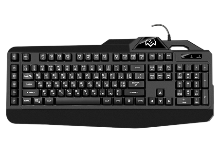 Gaming Keyboard SVEN KB-G8600, Fn keys, G Keys, Programmable, WinLock, RGB, 1.8m, USB, EN/RU, Black Gaming Keyboard SVEN KB-G8600, Fn keys, G Keys, Programmable, WinLock, RGB, 1.8m, USB, EN/RU, Black