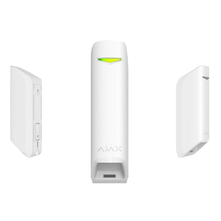 Ajax Wireless Security Narrow Beam Motion Detector "MotionProtect Curtain", White