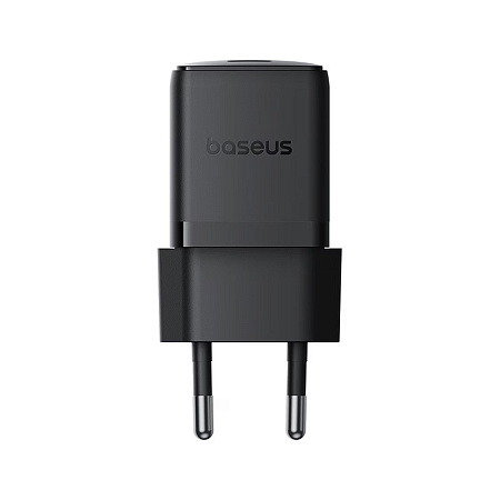 Baseus Wall Charger GaN 1*Type-C 30W, Palm Series, Cluster Black