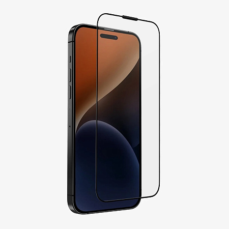 Uniq Glass Screen Protector Optix Vivid Clear for iPhone 15 Plus, Black Uniq Glass Screen Protector Optix Vivid Clear for iPhone 15 Plus, Black