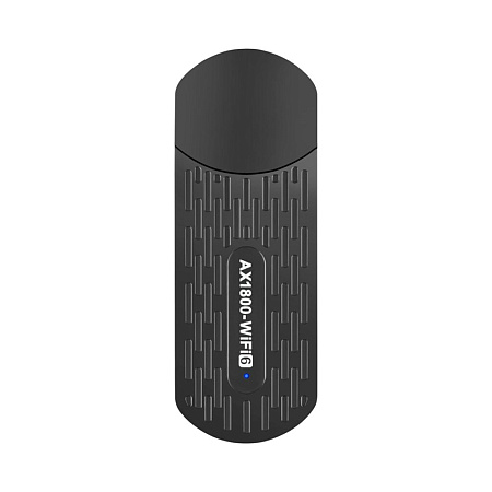 Adapter WiFi 6.0 USB-A, 1800 Mbps, Dual-Band (2.4GHz / 5GHz), Black