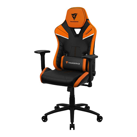 Gaming Chair ThunderX3 TC5  Black/Tiger Orange, User max load up to 150kg / height 170-190cm