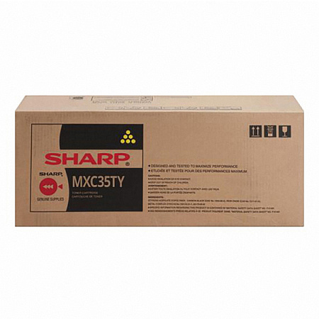 Тонер Sharp MX-C35TY, Желтый
