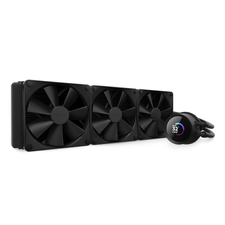 AIO Liquid Cooling NZXT Kraken 360 (17.9-30.6dB, 78.02CFM, 3x120mm, 500-1500RPM, LCD 1.54", CAM)