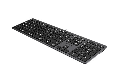 Keyboard A4Tech FX50, 12 Fn keys, Ultra Slim, Low Profile, X-Key Structure, Splash Proof, Silk Print