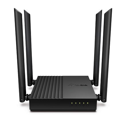 Wi-Fi AC Dual Band TP-LINK Router, "Archer C64", 1200Mbps, Gbit Ports, MU-MIMO